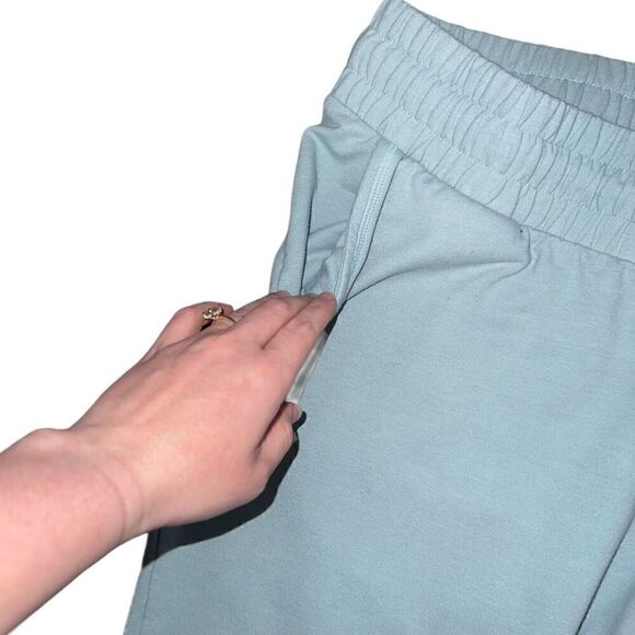 ISABEL MATERNITY Match Back Sea Foam Jogger Pant Size XL - Picture 4 of 9